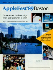 AppleFest'89 Boston