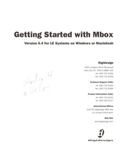 Getting Started with Mbox v6.4 for LE Systems (2004)