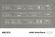 MOTU MIDI Interface Guide (2011)