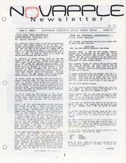NOVAPPLE Newsletter (October 1987)