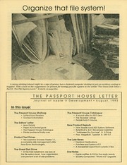 The Passport House Letter (August 1993)