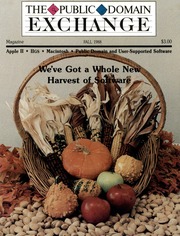 The Public Domain Exchange Fall 1988