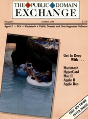 The Public Domain Exchange Summer 1988
