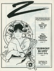 Z Newsletter (Spring - Summer 1987)