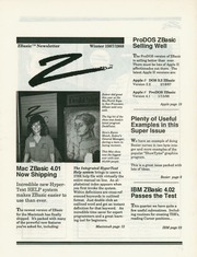Z Newsletter (Winter 1987 - 1988)